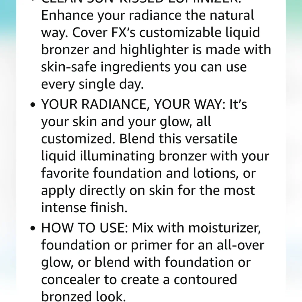 COVER FX Custom Enhancer‎ Bronzer Drops
